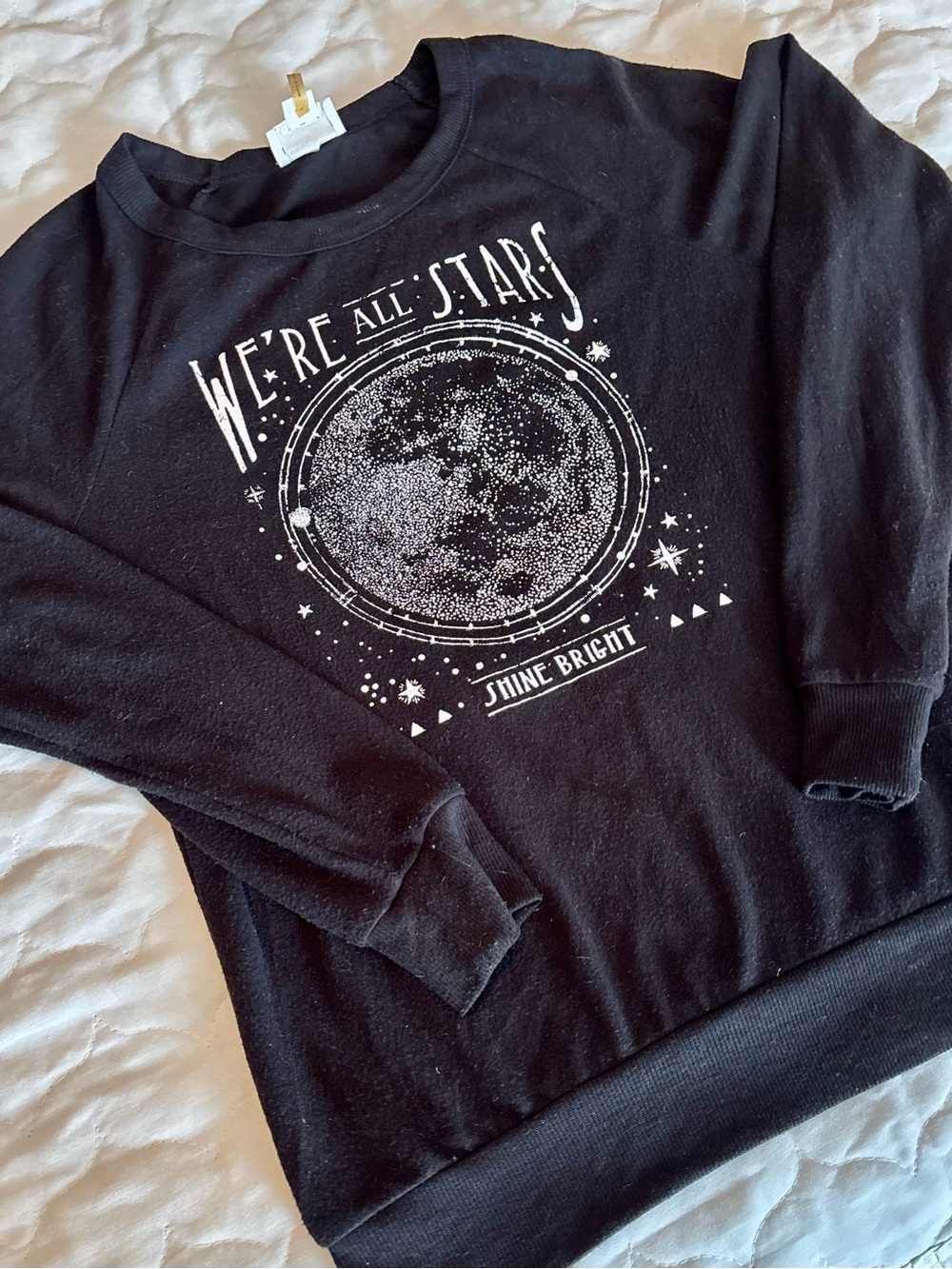 Black Crewneck Sweatshirt
